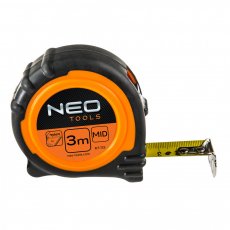 Neo mérőszalag 3m/19mm nylon, mágneses 