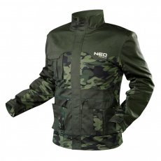 Neo munkadzseki terepmintás, 60% pamut, 40% polyester, 255 g/m6, xxl