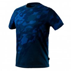 Neo póló, tengerészkék terepmintás, camo, navy 100% pamut, l