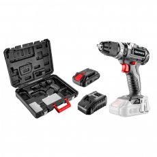 Graphite akkus szénkefementes fúró energy+, 18v, 13 mm, akkuval 2ah, töltővel, koffer