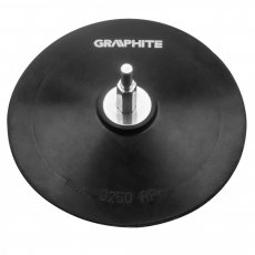 Graphite rugalmas csiszolótányér 125 mm, fix