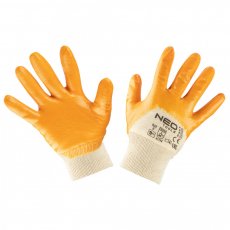 Neo munkakesztyű, latex bevonatú polyester(2 rétegű), 3141x, méret: 9 |97_631_9|