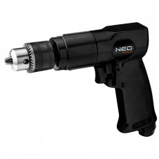 Neo pneumatic drill, 10mm, 1800rpm, reversible, soft grip