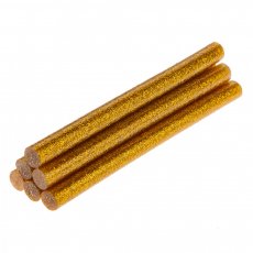 Topex ragasztópatron, arany, brokát, 6 db, 8mm x 100mm