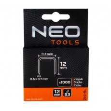 Neo tűzőkapocs, j tip., 12 mm es, 1000 db