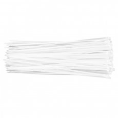 Topex kábelkötegelő 3,6mmx300mm, fehér, 100db