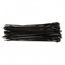 NEO Kábelkötegelő 3.6 x 300 mm, fekete, 100db