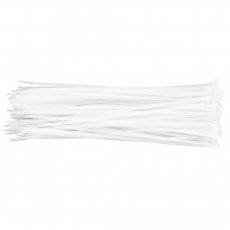 NEO Kábelkötegelő 4.8 x 370 mm, fehér, 75db