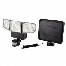 NEO 3 részes fali reflektor, napelemes. LED, mozgásérzékelő, 1000 lm, 10W
