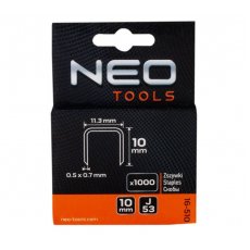 Neo tűzőkapocs, j tip., 10 mm es, 1000 db