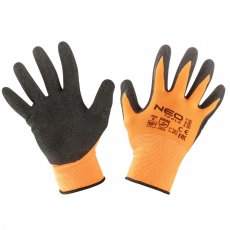 Neo munkakesztyű, latex bevonatú polyester, 3131x, méret: 10