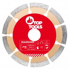 Top Tools gyémánt vágókorong 115mm szegmentált